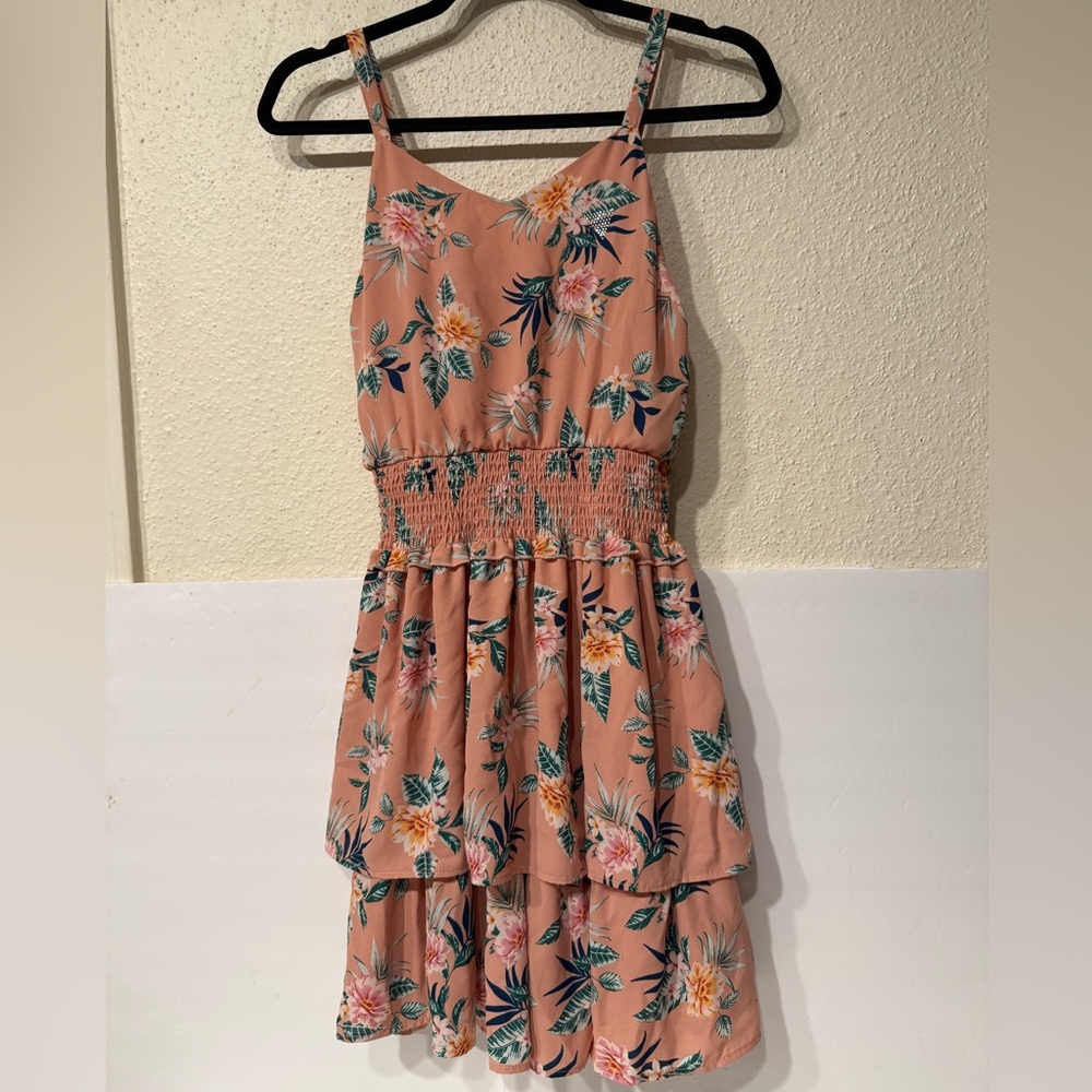 Guess Multicolored Tiered Halter Dress for Weddings